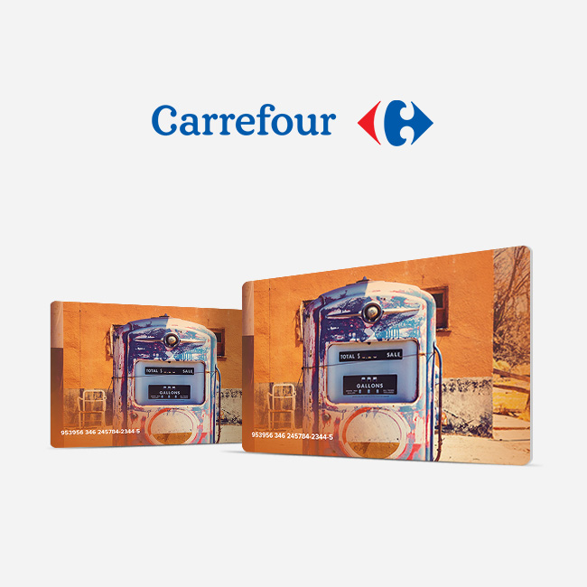 Cartão Presente Carrefour Combustível