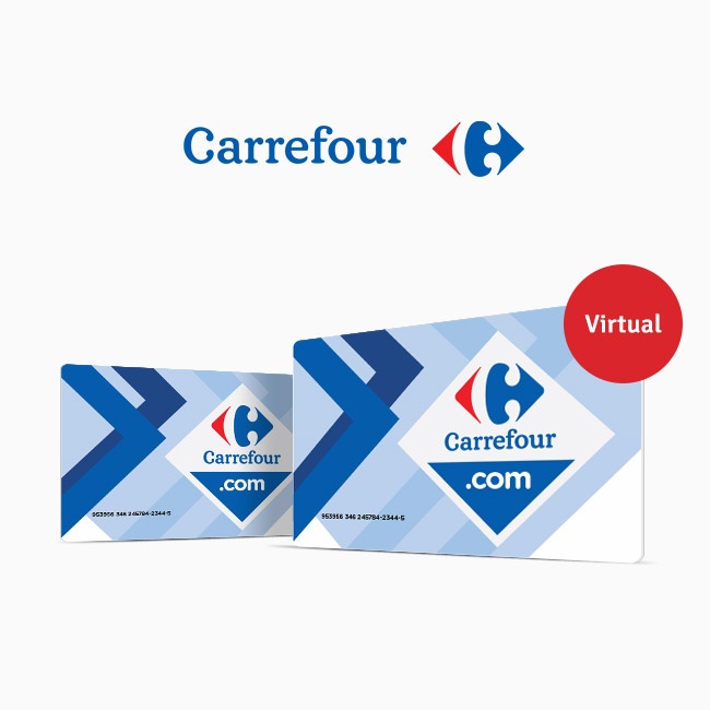 Cartão Presente Carrefour Virtual