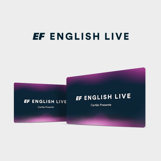 Cartão Presente English Live