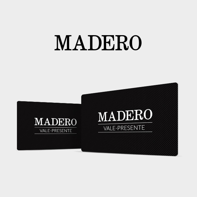 Cartão Presente Madero