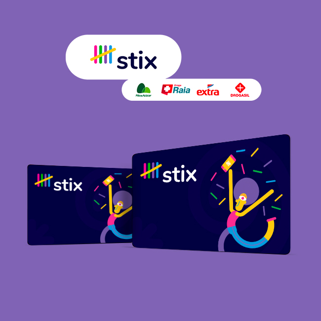 Cartão Presente Stix